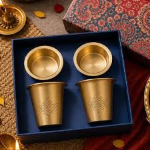 Personalized Copper Dabra Set - Color: Gold