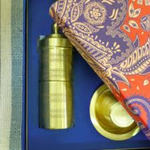 Festive Copper Dabra Gift Set - Color: Gold