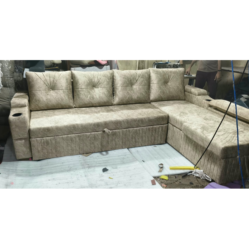 L Shape Sofa Cum Bed