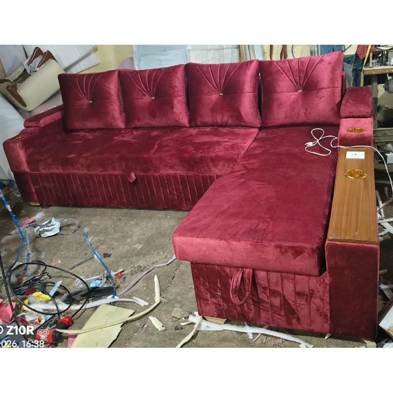 L Shape Sofa Cum Bed