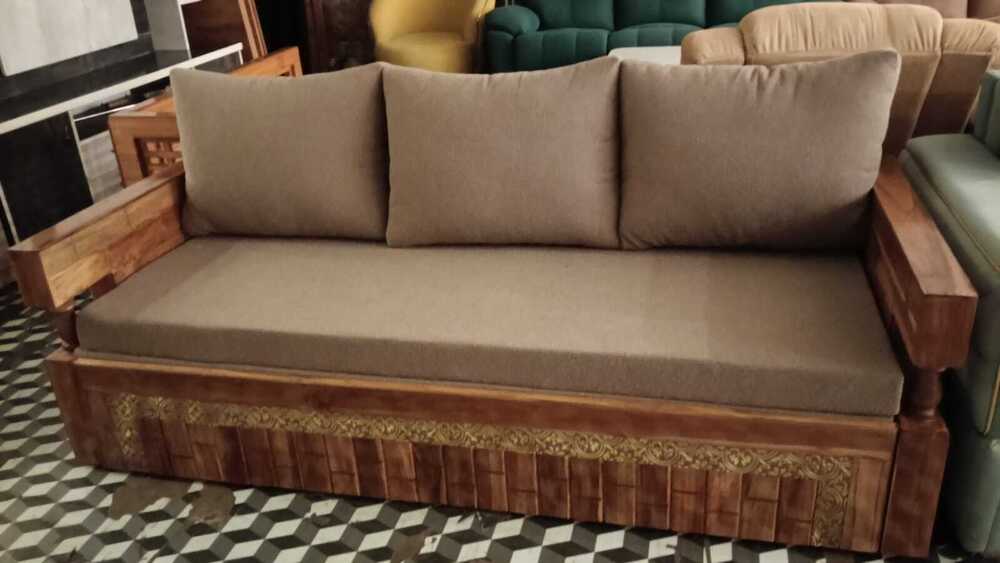 Teakwood Premium Sofa Cum Bed