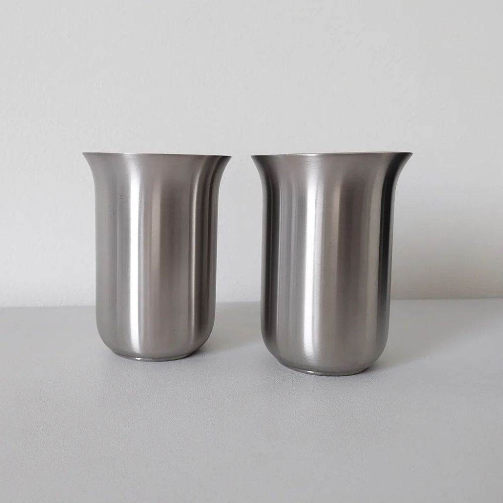 SAIL SALEM Odyssey Stainless Steel Glass Premium 304 Grade Matt Finish Tumbler, Food Grade Drinkware, Rust & Crack Free