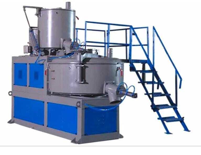 Heating Cooler Mixer - Capacity: 500 Kg/hr