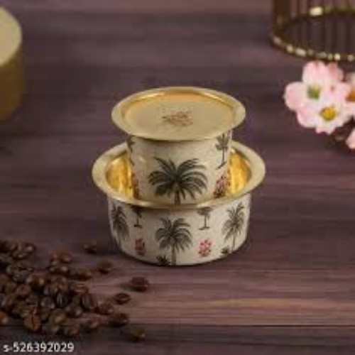 Copper Dabra Set For Fine Dining - Color: Gold