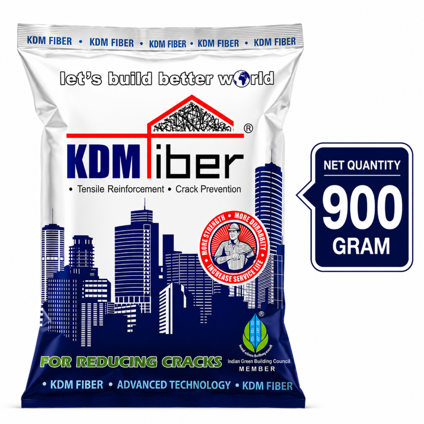 6MM , 12 MM & 24MM  KDM Glass Fiber High Strength Reinforced Fiber for Construction Repair and Waterproofing 