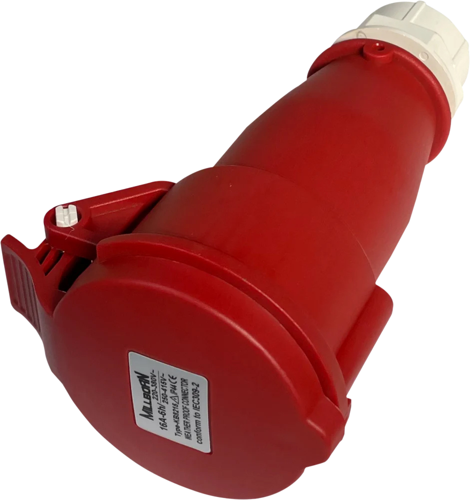 16A 4 Pin Coupler Connector Socket