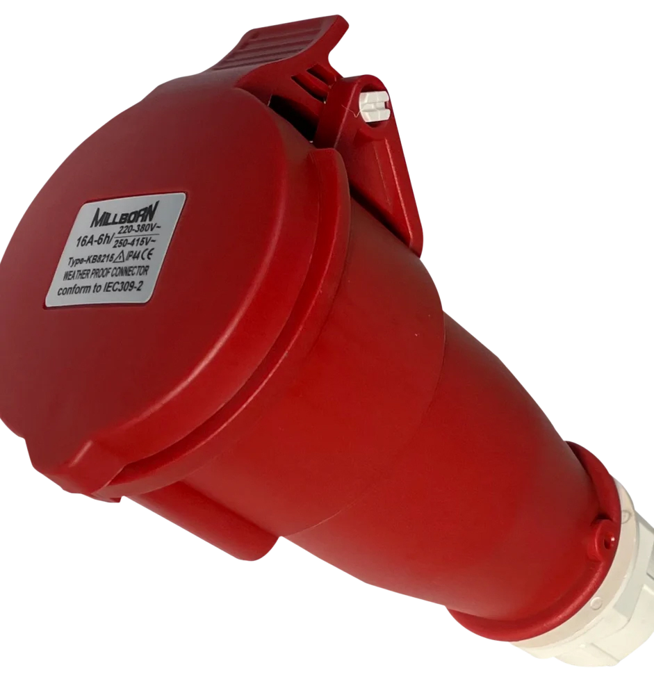 16a 4 Pin Coupler Connector Socket