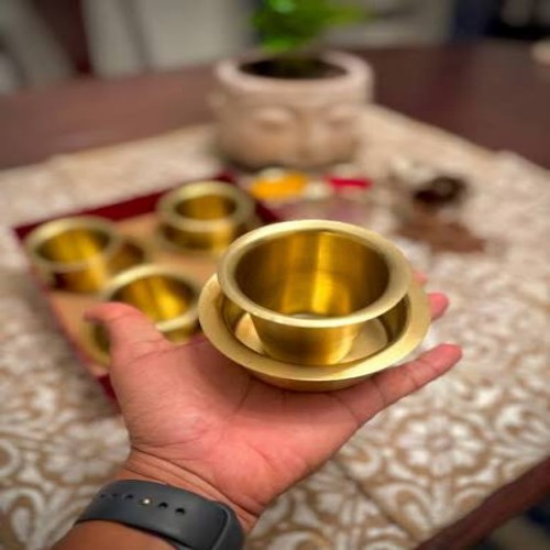 Copper Dabra Set For Restaurant Tableware - Color: Gold