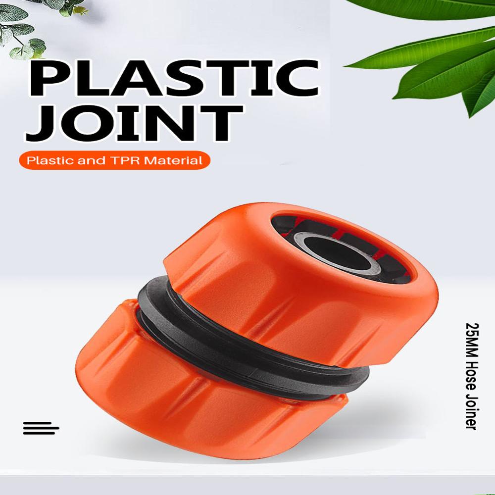 Dolphy 1 Inch Garden Water Hose Connector For Hose To Pipe - Color: Orang