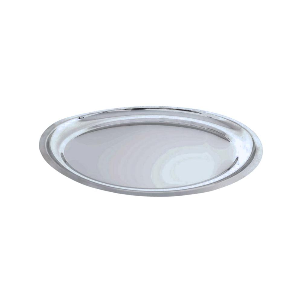 Rice Serving Tray - Color: Shine Finished Stainless Steel/silver