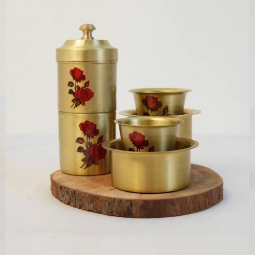 Three Piece Copper Dabra Set - Color: Gold