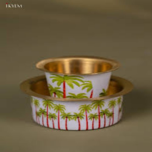 Three Piece Copper Dabra Set - Color: Gold