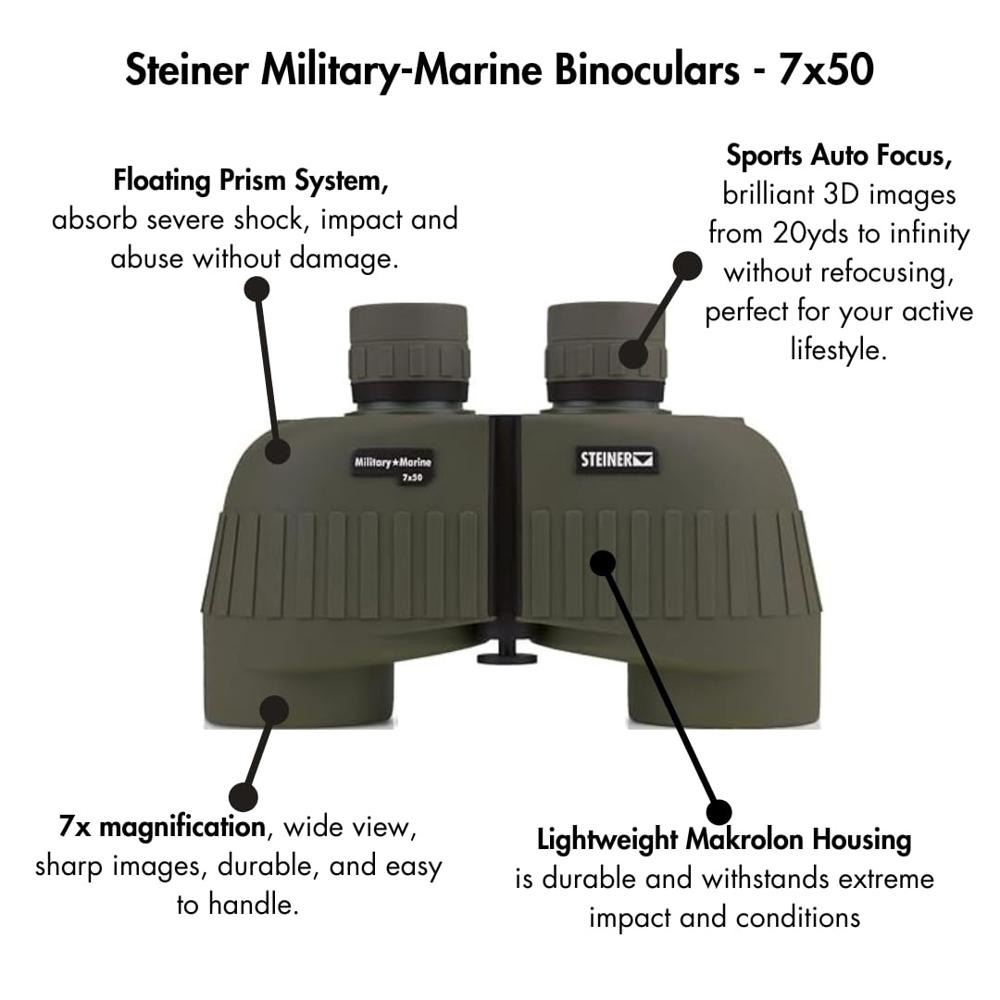 Steiner Military Marine 7x50 Binocular