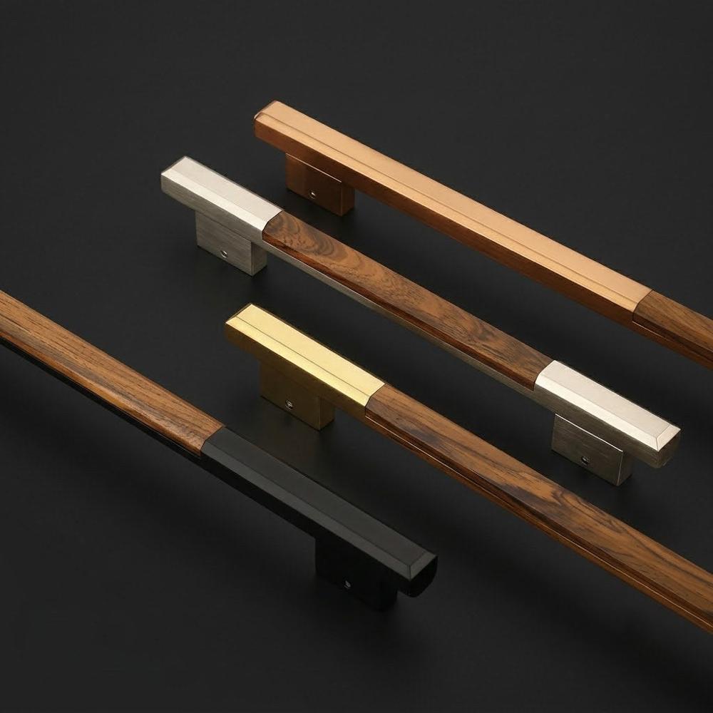 Trevoxa Wood Door Handle ALW-8008