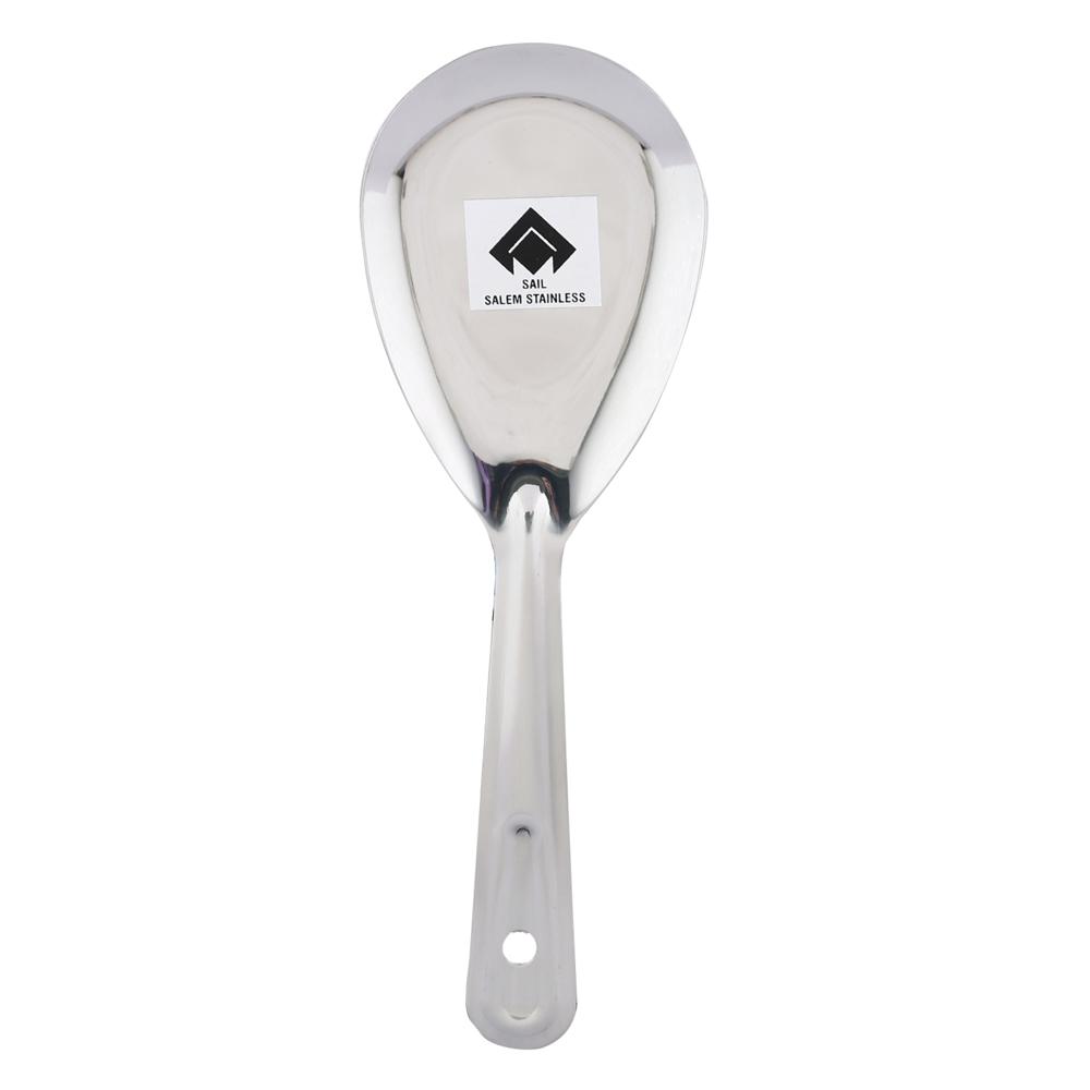 Steel Rice Spoon, Premium Food Grade Serving Spoon for Rice, Pulao & Biryani