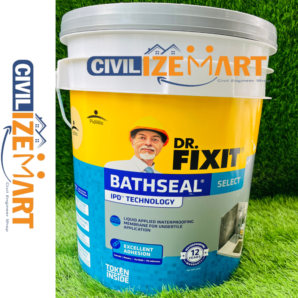 Dr.Fixit Bathseal Select Waterproofing Coating - Application: Bathrooms