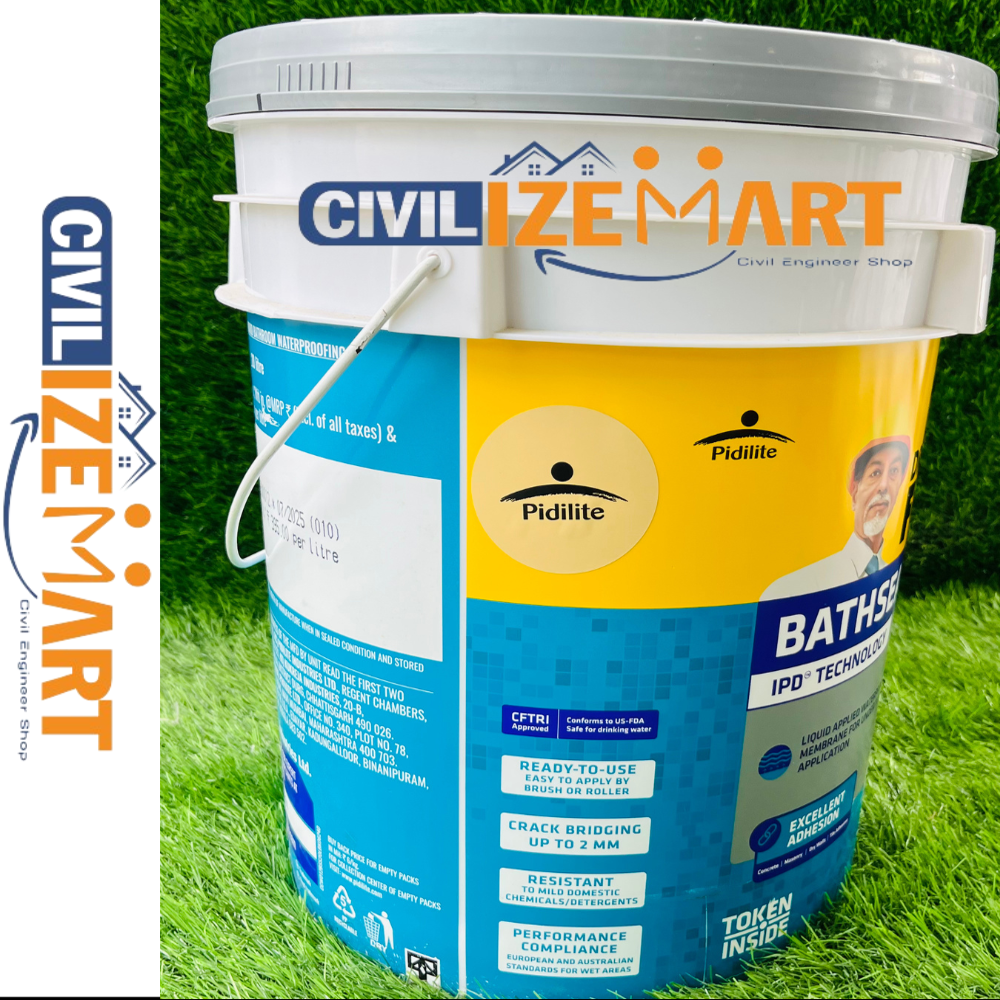 Dr.fixit Bathseal Select Waterproofing Coating - Application: Bathrooms