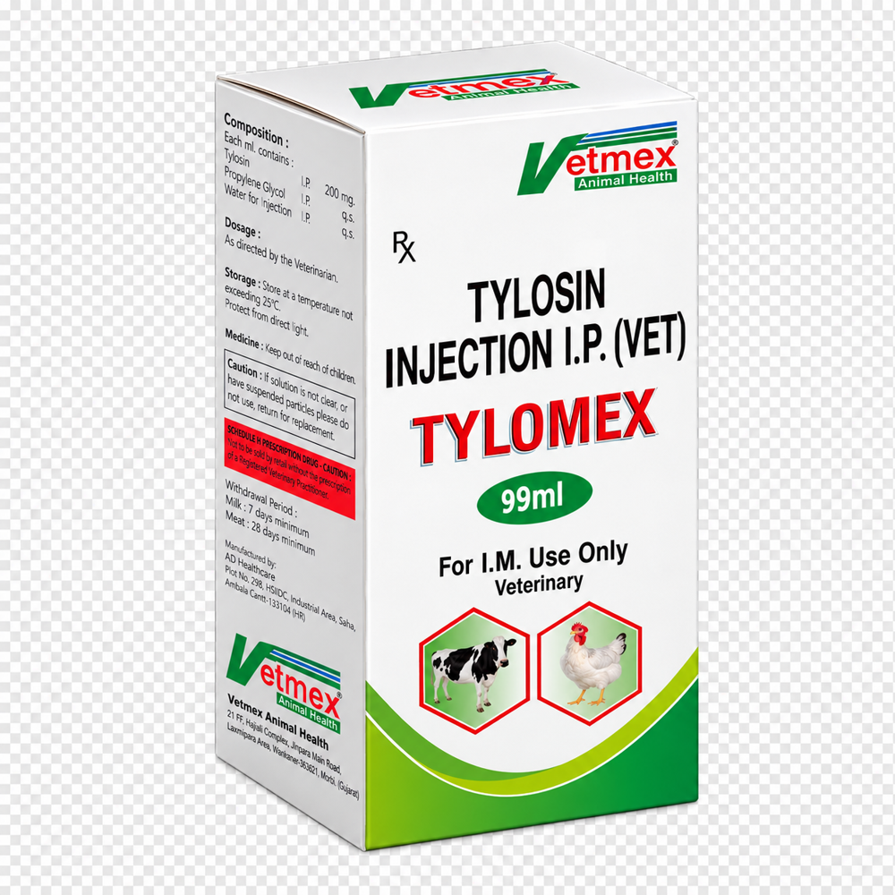 Tylosin 20% Injection - Macrolide Antibiotic