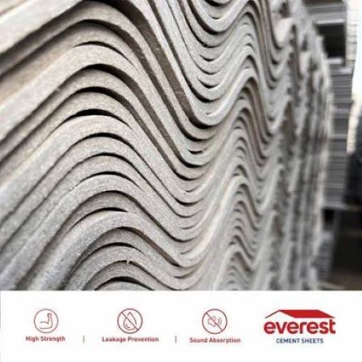 Fibre Cement Roofing Sheets 1 Meter Width Durable Weather Resistant Roofing Panels