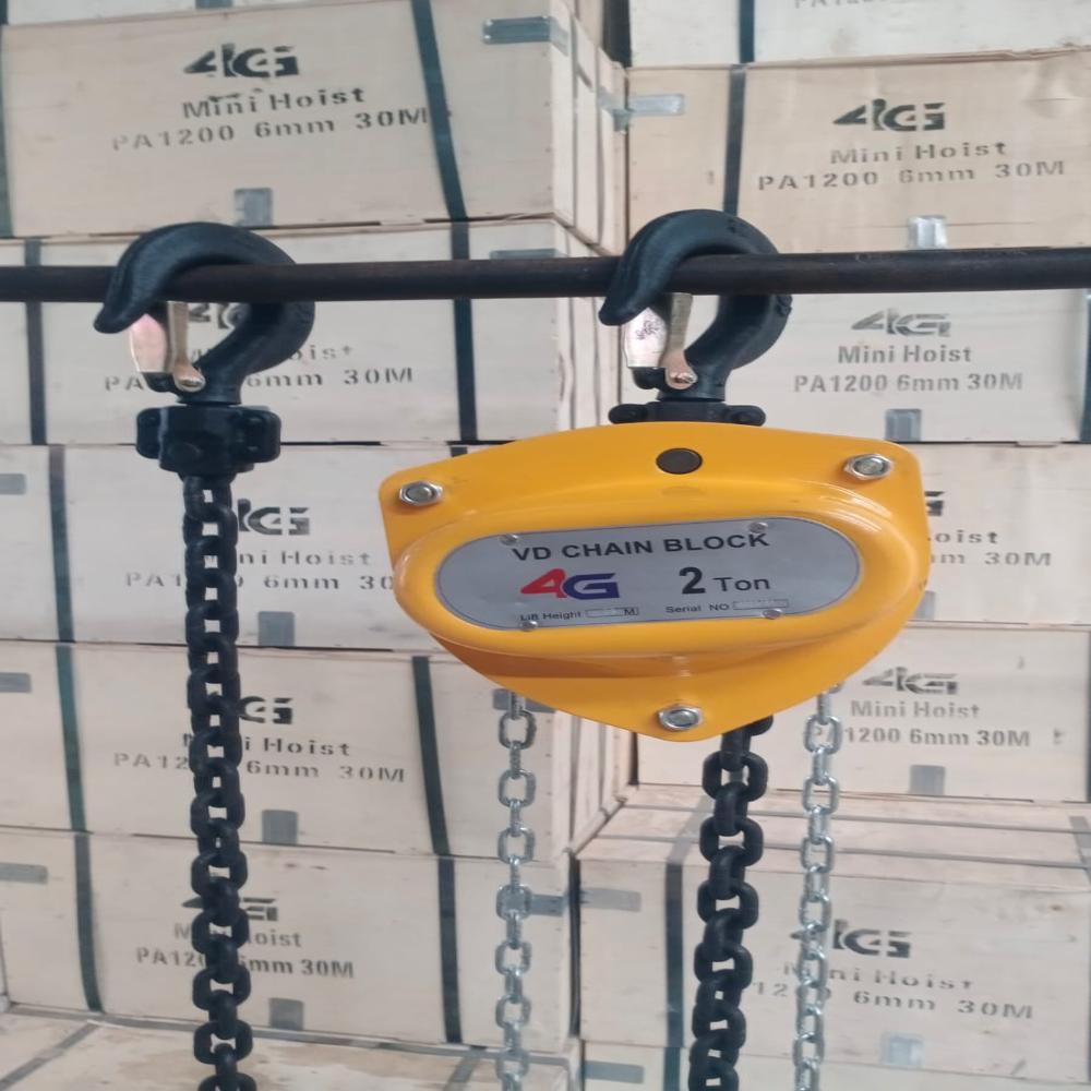 Chain Block Vd - Color: Yellow