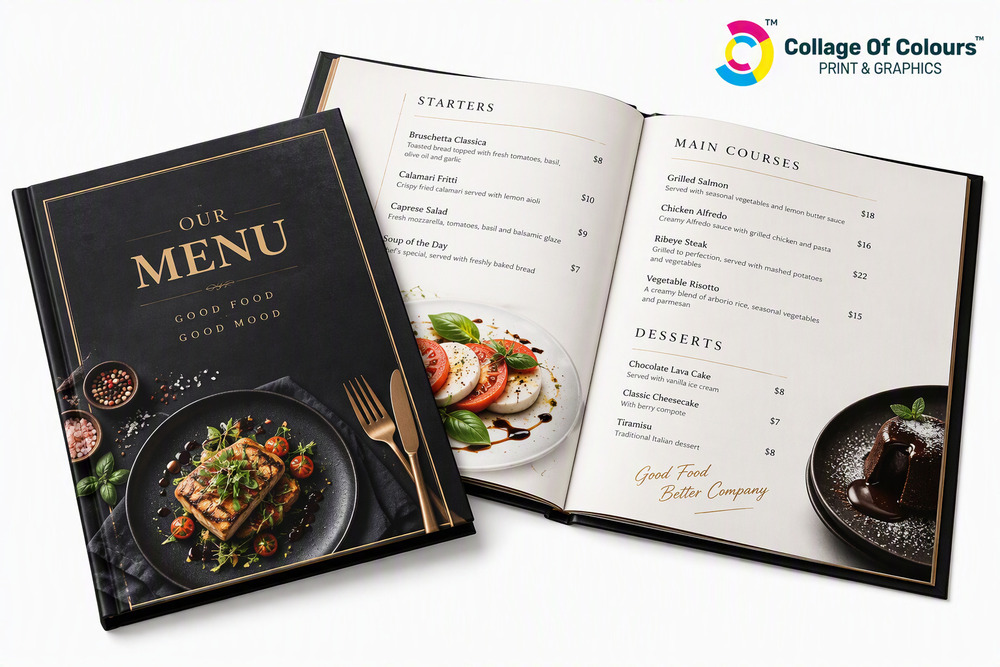 Printed Menu