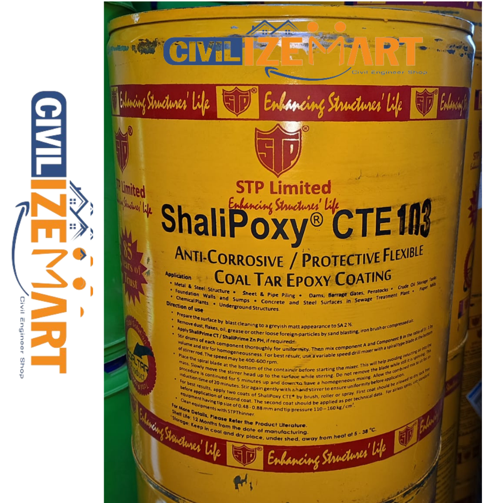 Stp Shalipoxy Cte 103 Waterproofing Coating - Application: Steel Structures