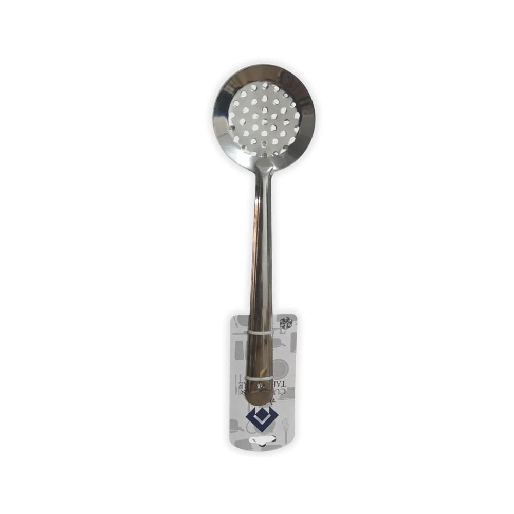 SAIL SALEM Stainless Steel Medium Skimmer (Jalli/Jhara) 304 Grade | Food Grade Cooking Spoon | Heavy Duty Kitchen Utensil