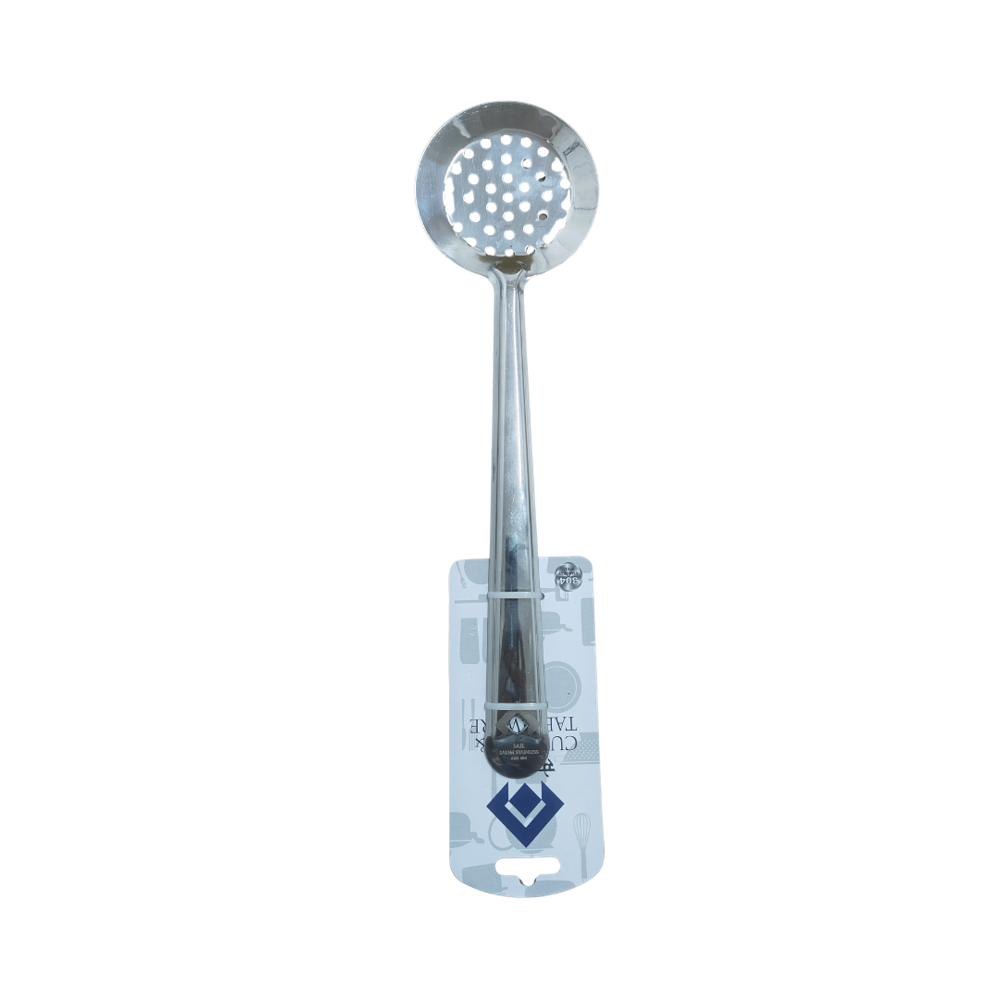 SAIL SALEM Stainless Steel Medium Skimmer (Jalli/Jhara) 304 Grade | Food Grade Cooking Spoon | Heavy Duty Kitchen Utensil
