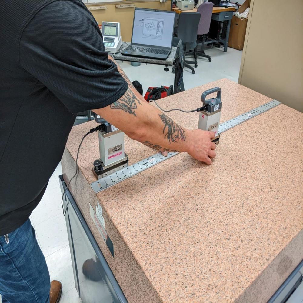 Calibration of Surface Plate