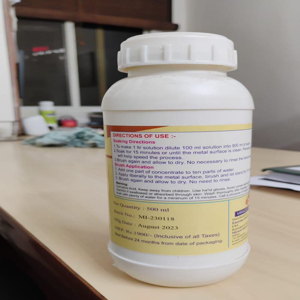 Rust Remover - Accuracy: N/a Mg