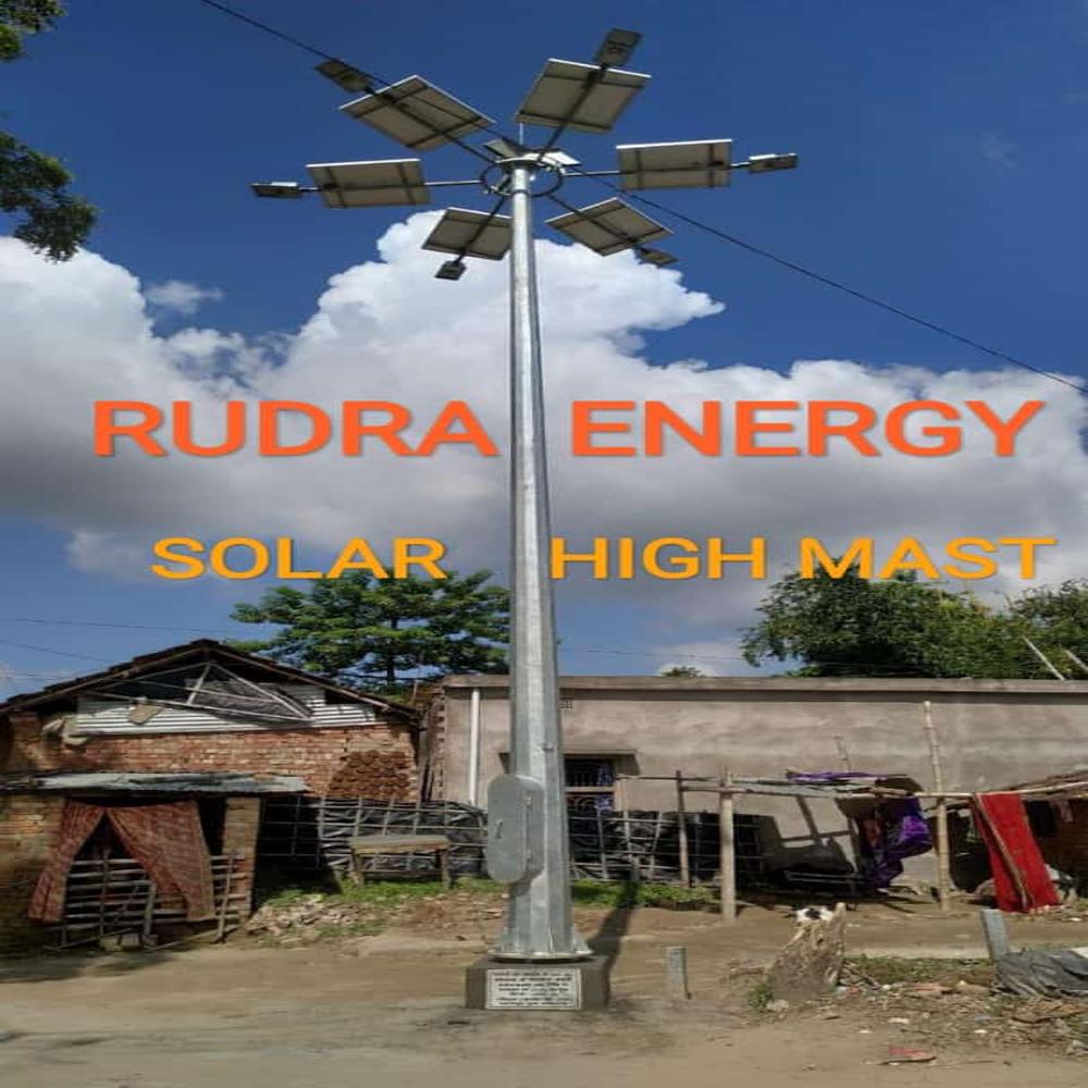 40W Solar High Mast System