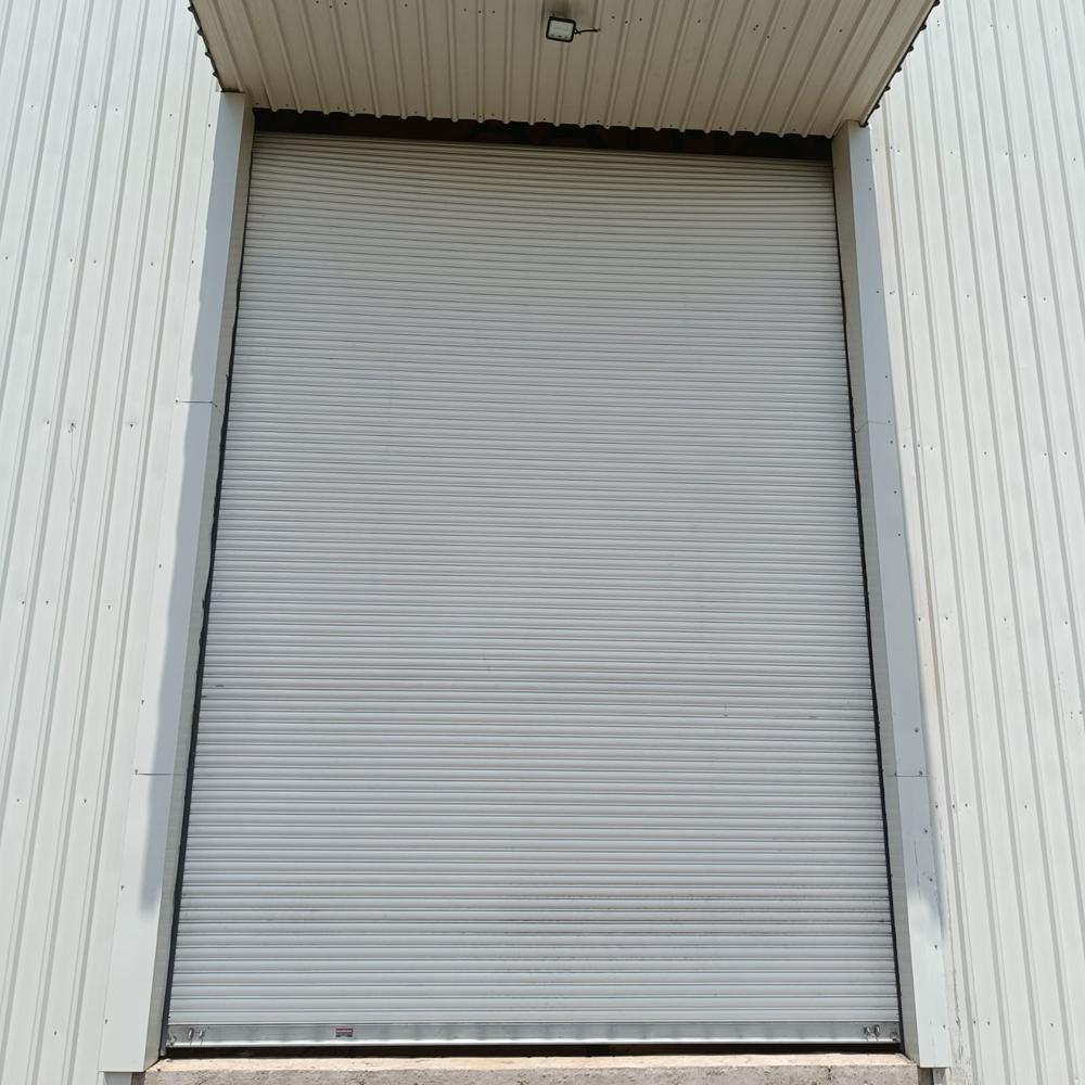 Industrial Rolling Shutter With Gearbox - Color: Customize