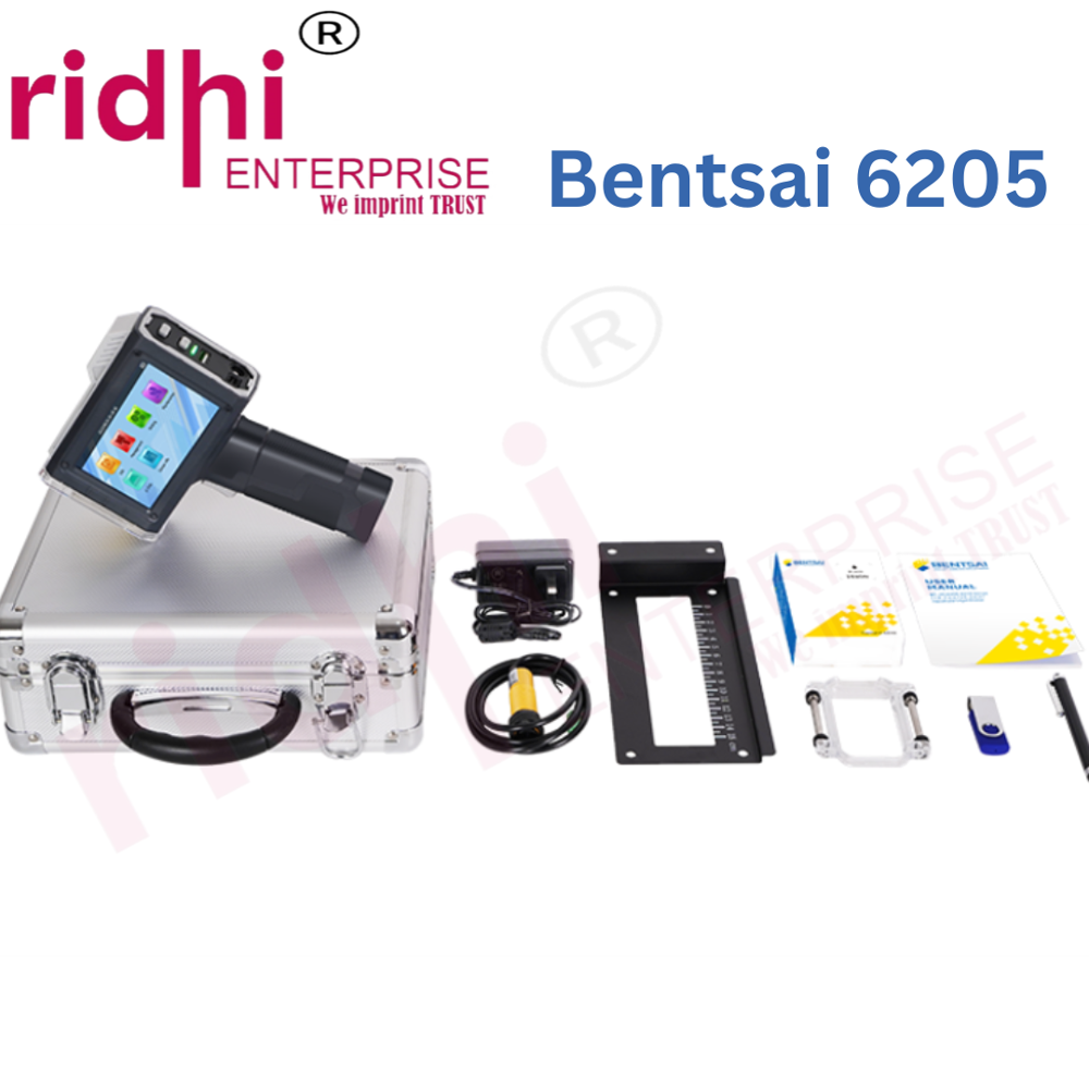 Barcode and QR Code Printing Bentsai 6205 Handheld Inkjet Printer