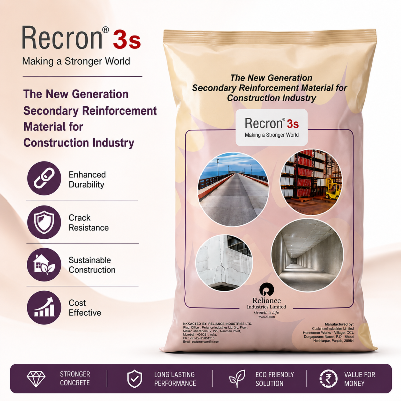 12 MM Polyester Construction Fibre | High-Strength Crack-Resistant Concrete Additive