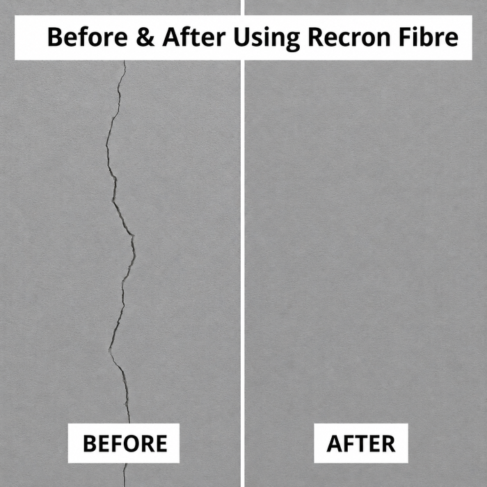 12 MM Polyester Construction Fibre | High-Strength Crack-Resistant Concrete Additive