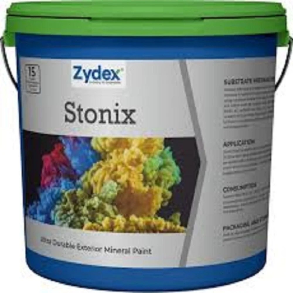 Zydex Silicate Mineral Paint  Weather Resistant, UV Stable & Durable Wall Paint for Exterior and Interior Surfaces