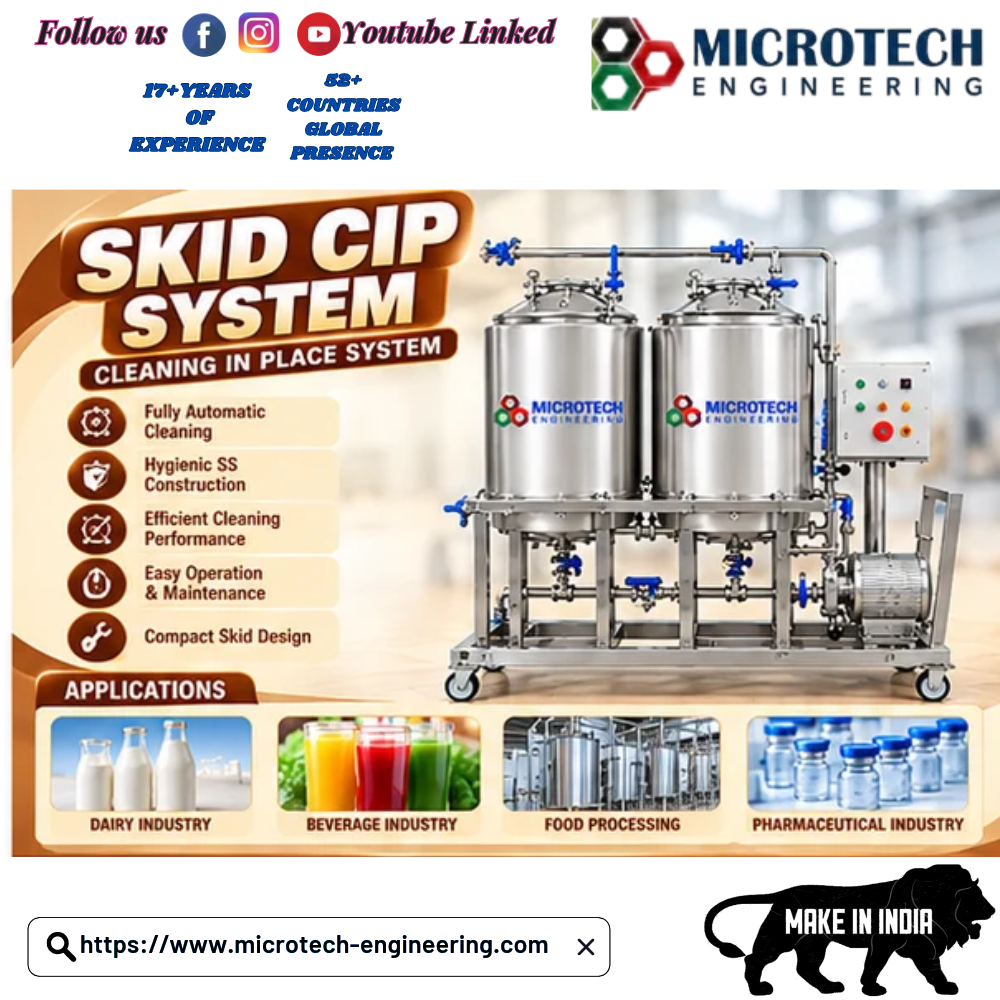 Skid CIP / CIP System