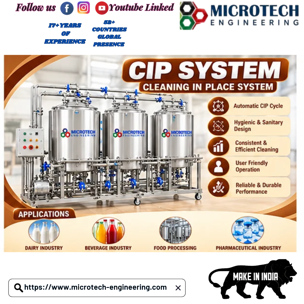 Skid CIP / CIP System