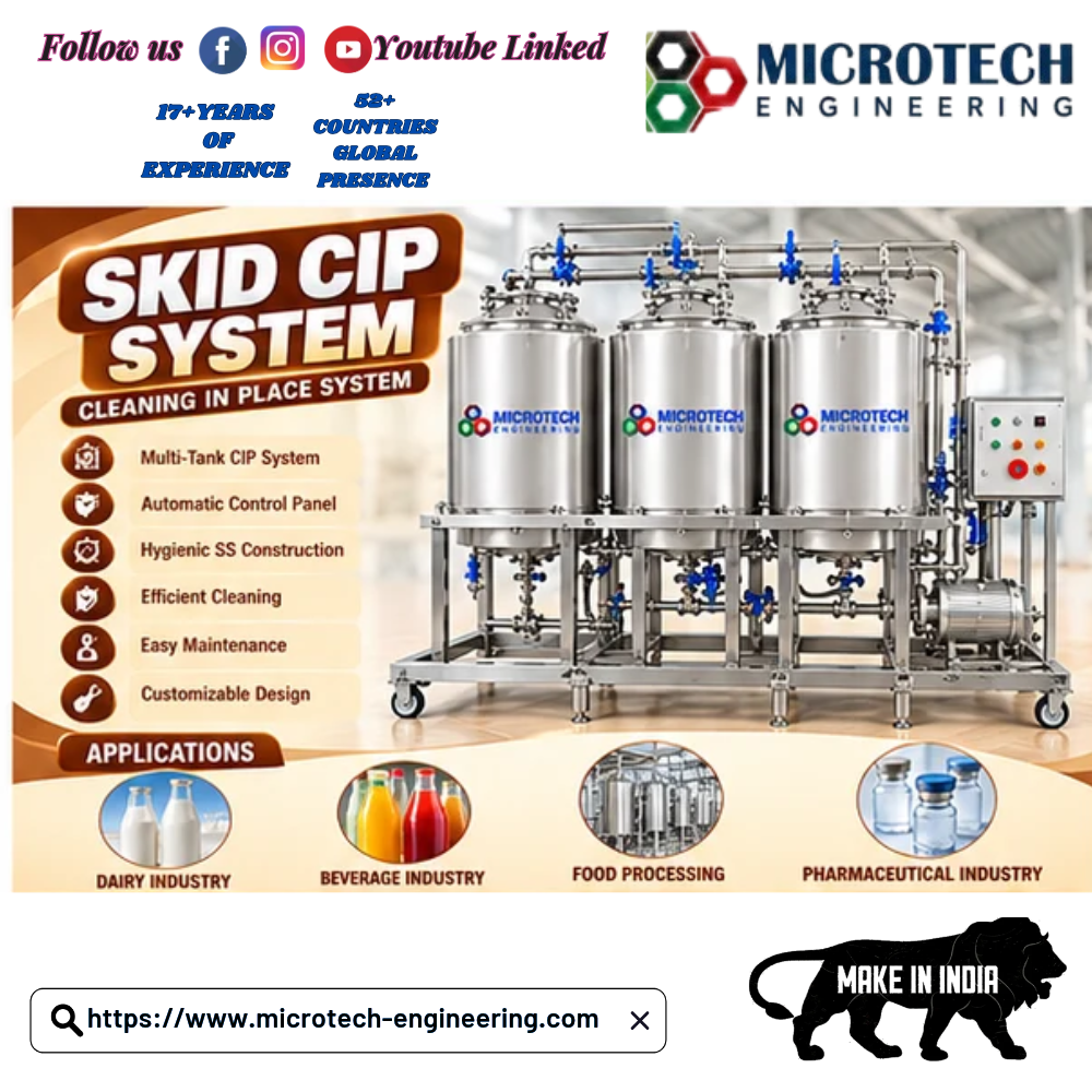 Skid CIP / CIP System