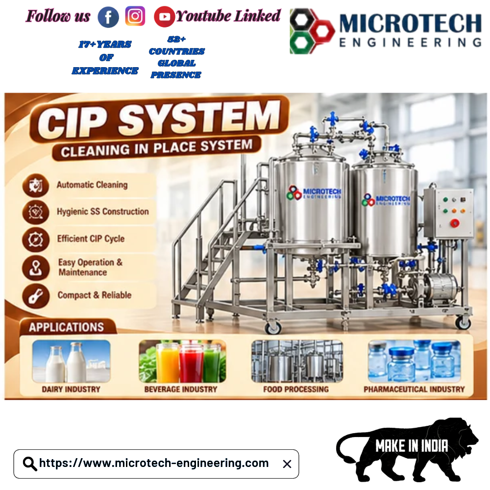 Skid CIP / CIP System