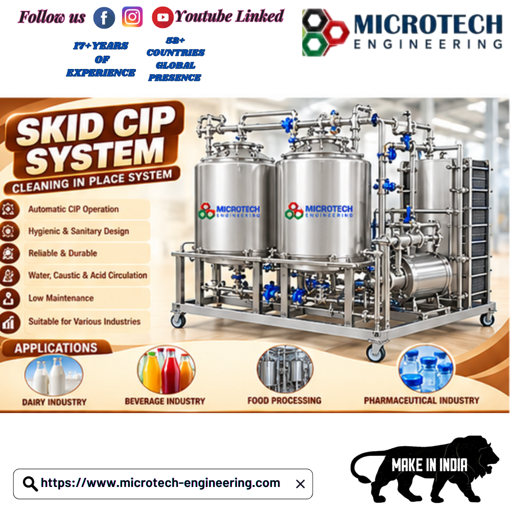 Skid CIP / CIP System