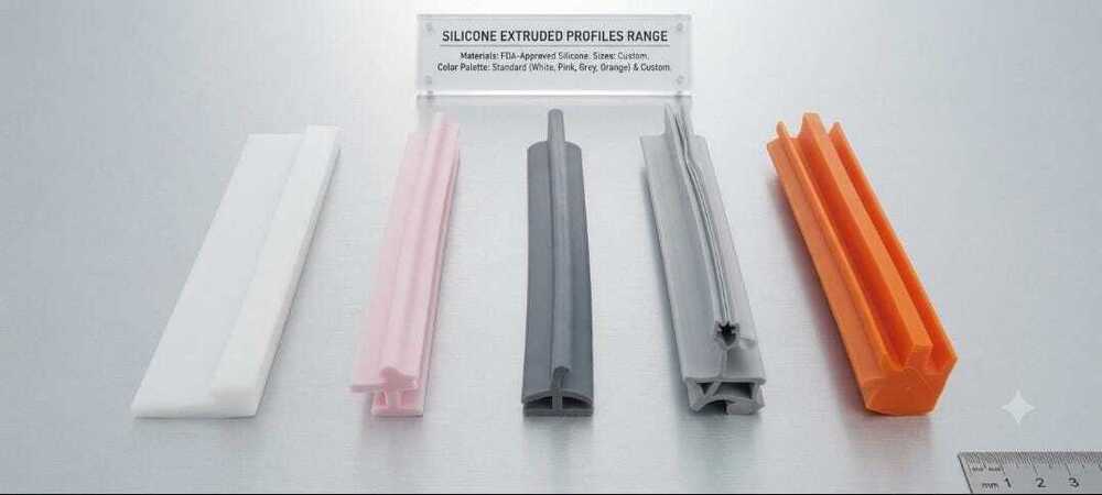 Custom Silicone Rubber Extruded