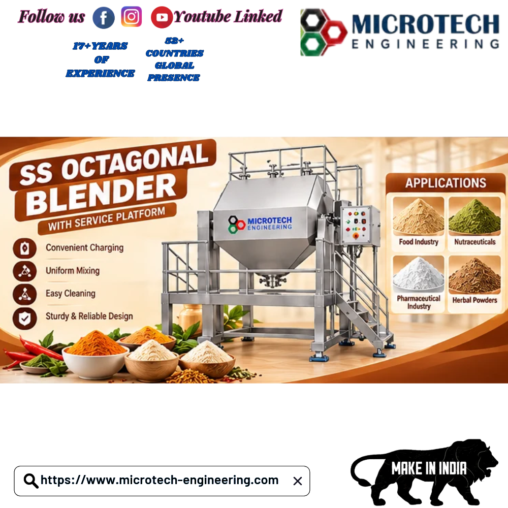 SS Octagonal Blender