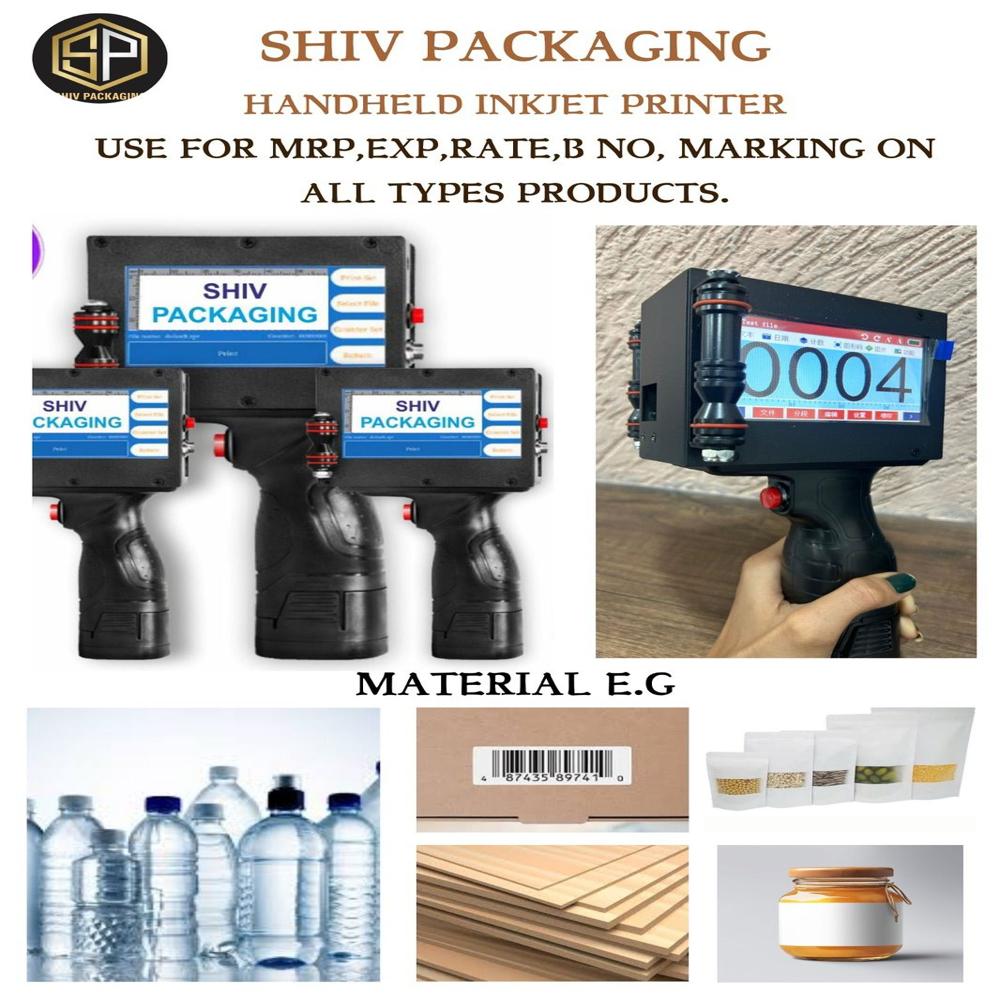 Handheld Inkjet Printer - Automatic Grade: Semi-automatic