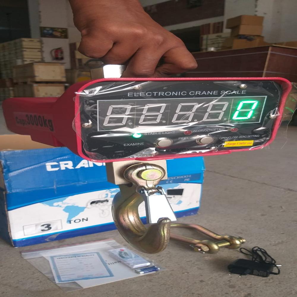 Crane Scale 5 Ton - Color: Red