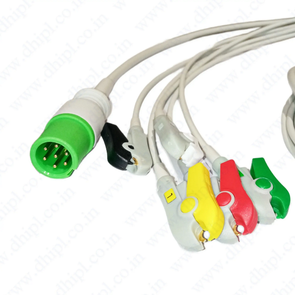 Contec 7 Pin Round Ecg Cable