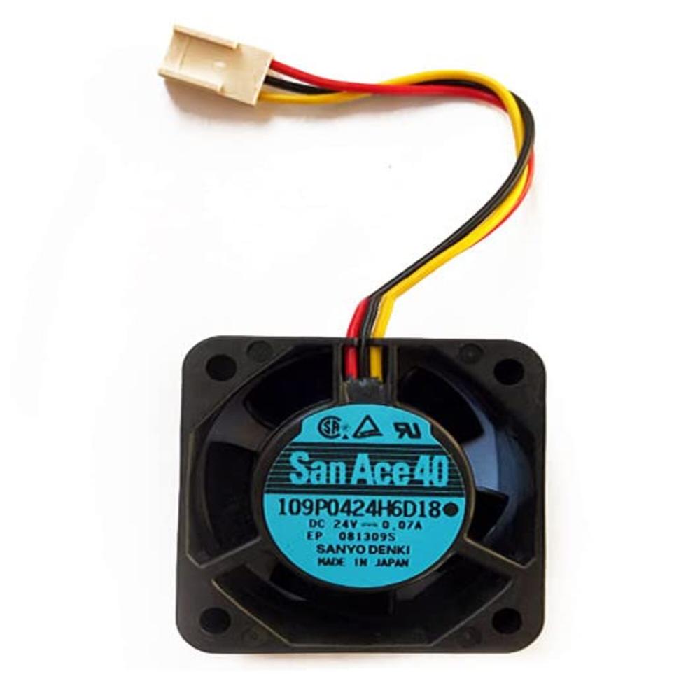 Sanace 109P0424H6D18 24V Dc 0.07A 4020Mm Ball Bearing Industrial Axial Cooling Fan - Blade Material: Plastic