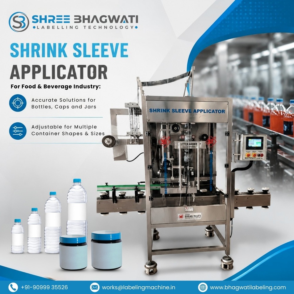 Shrink Sleeve Application - Bottle -Jar