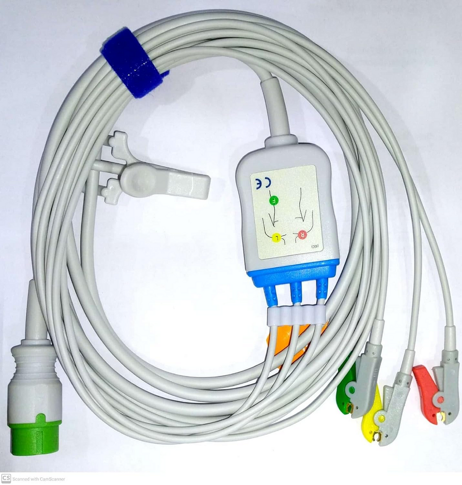 Comen 12 Pin Ecg Cable