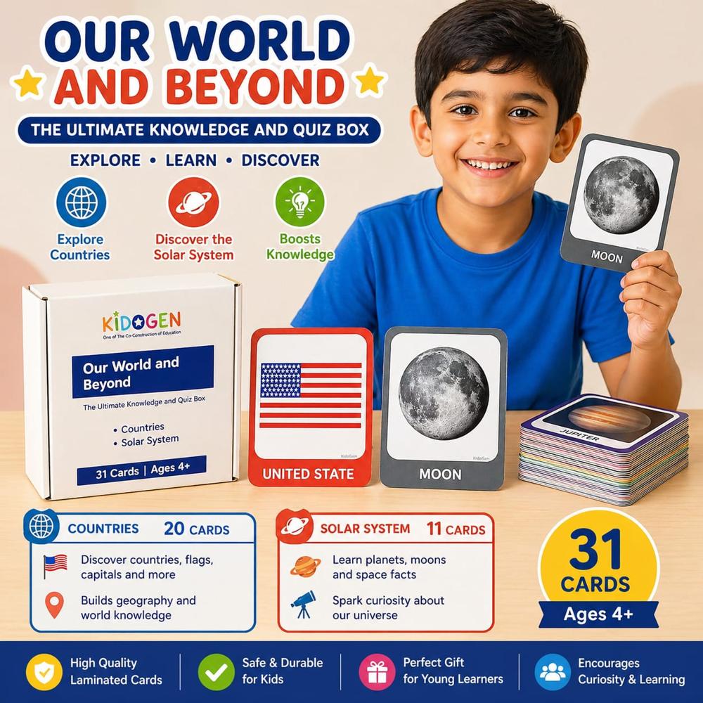 Our World & Beyond Book - Binding: Cards